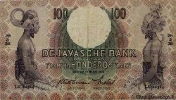 100 Gulden NETHERLANDS INDIES  1938 P.082 F+