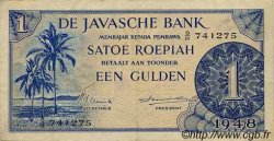 1 Gulden NETHERLANDS INDIES  1948 P.098 F