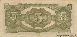 5 Gulden INDIE OLANDESI  1942 P.124c MB a BB