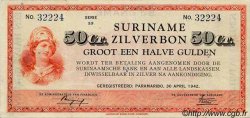 50 Cent SURINAME  1942 P.104c q.SPL