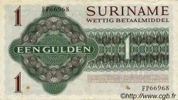 1 Gulden SURINAM  1971 P.116b VZ+