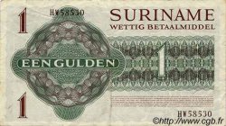 1 Gulden SURINAM  1974 P.116d VF