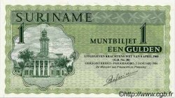 1 Gulden SURINAM  1984 P.116g ST