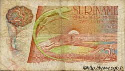 2,5 Gulden SURINAM  1973 P.118Aa F