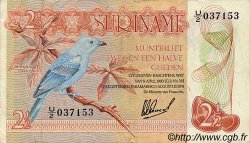 2,5 Gulden SURINAM  1978 P.118Ab MBC+