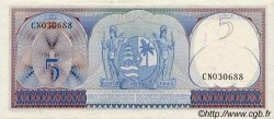 5 Gulden SURINAM  1963 P.120b AU