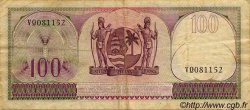 100 Gulden SURINAM  1963 P.123 BC+