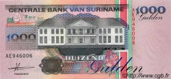 1000 Gulden SURINAM  1993 P.141a FDC