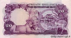 20 Shillings UGANDA  1966 P.03a UNC-