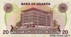 20 Shillings UGANDA  1973 P.07c ST