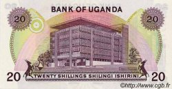 20 Shillings UGANDA  1979 P.12b ST