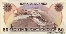 50 Shillings UGANDA  1982 P.18a fST