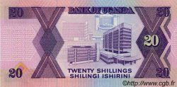 20 Shillings UGANDA  1988 P.29b UNC