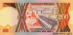 200 Shillings UGANDA  1996 P.32b UNC