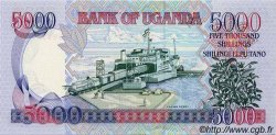 5000 Shillings UGANDA  1993 P.37a SC+