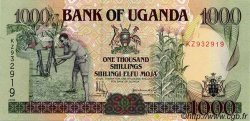 1000 Shillings UGANDA  2000 P.39a FDC