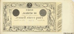 500 Francs Spécimen SENEGAL  1874 P.A.4s q.FDC