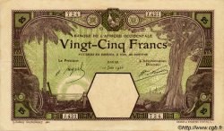 25 Francs DAKAR AFRIQUE OCCIDENTALE FRANÇAISE (1895-1958) Dakar 1926 P.07Bb TTB à SUP