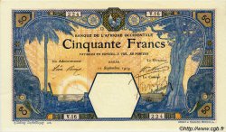 50 Francs DAKAR FRENCH WEST AFRICA Dakar 1919 P.09Ba EBC