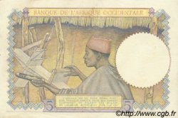 5 Francs FRENCH WEST AFRICA  1936 P.21 SC