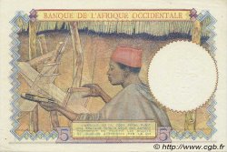 5 Francs FRENCH WEST AFRICA  1942 P.25 q.FDC