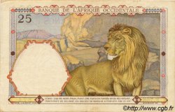 25 Francs FRENCH WEST AFRICA  1938 P.22 XF-