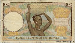100 Francs FRENCH WEST AFRICA  1941 P.23 G