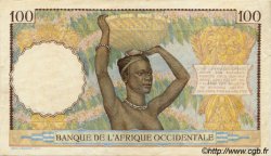 100 Francs FRENCH WEST AFRICA  1941 P.23 EBC