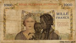 1000 Francs FRENCH WEST AFRICA  1939 P.24 SGE