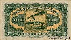 100 Francs FRENCH WEST AFRICA  1942 P.31a VF