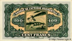 100 Francs FRENCH WEST AFRICA  1942 P.31a fST+