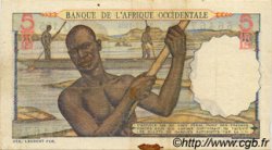 5 Francs FRENCH WEST AFRICA (1895-1958)  1954 P.36 VF