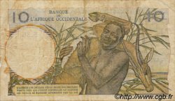 10 Francs FRENCH WEST AFRICA  1948 P.37 BC