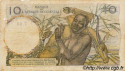 10 Francs FRENCH WEST AFRICA  1949 P.37 G