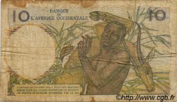 10 Francs FRENCH WEST AFRICA  1951 P.37 B