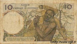 10 Francs FRENCH WEST AFRICA  1951 P.37 F