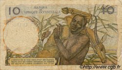 10 Francs FRENCH WEST AFRICA  1953 P.37 F