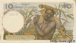 10 Francs FRENCH WEST AFRICA  1953 P.37 MBC+