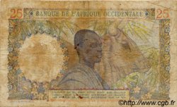 25 Francs FRENCH WEST AFRICA  1948 P.38 SGE