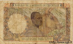 25 Francs FRENCH WEST AFRICA  1948 P.38 B