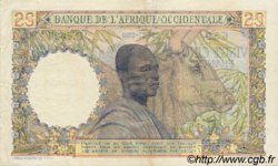 25 Francs FRENCH WEST AFRICA (1895-1958)  1950 P.38 XF-
