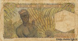 50 Francs FRENCH WEST AFRICA  1954 P.39 VG