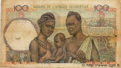 100 Francs FRENCH WEST AFRICA  1948 P.40 BC