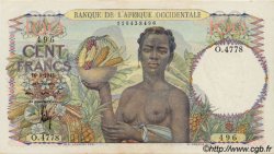 100 Francs FRENCH WEST AFRICA  1948 P.40 SPL
