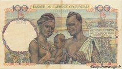 100 Francs FRENCH WEST AFRICA  1950 P.40 VZ