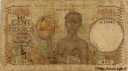 100 Francs FRENCH WEST AFRICA (1895-1958)  1951 P.40 G