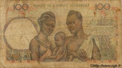 100 Francs FRENCH WEST AFRICA  1951 P.40 G