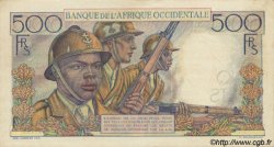 500 Francs FRENCH WEST AFRICA  1948 P.41 XF