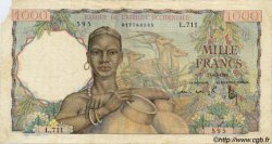 1000 Francs FRENCH WEST AFRICA  1948 P.42 BB