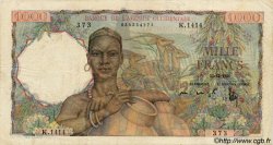 1000 Francs FRENCH WEST AFRICA (1895-1958)  1950 P.42 F+